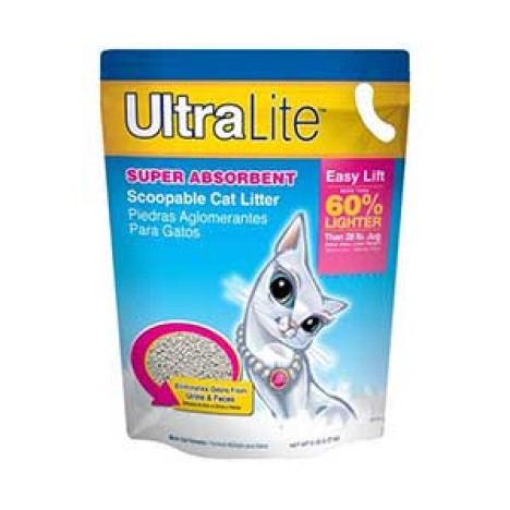 Минеральный комкующийся наполнитель ULTRA LITE Ультралегкий для кошек