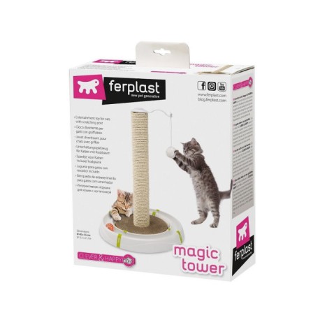 Когтеточка-игрушка Ferplast MAGIC-TOWER модульная для кошек 
