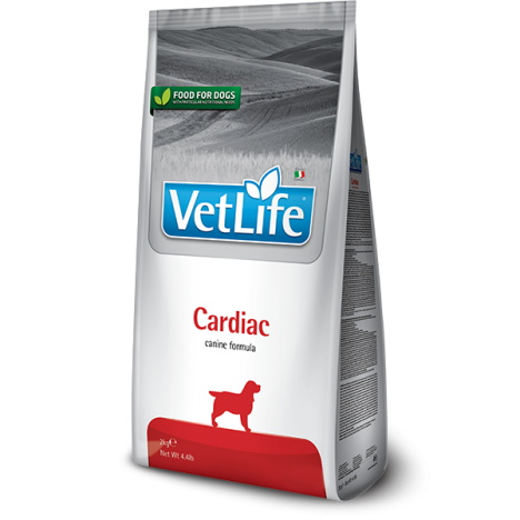 Сухой корм Farmina Vet Life Dog Cardiac для собак при хронической сердечной недостаточности