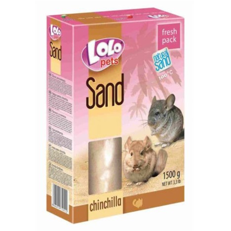 Песок LoLo Pets для шиншилл 1.5кг