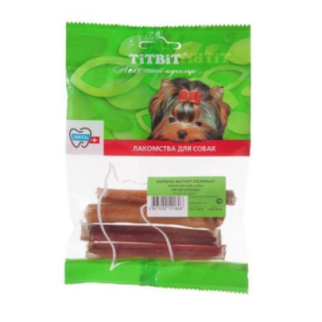 Лакомство TitBit корень бычий резаный для собак (мягкая упаковка)