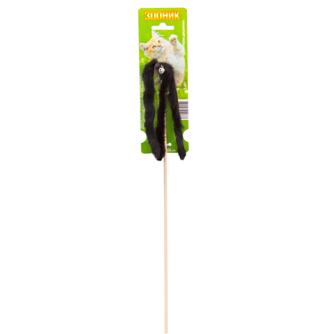 Игрушка Зооник Дразнилка "Норковая пальма" для кошек 50 см