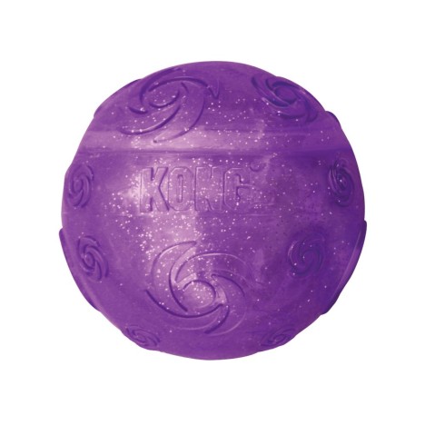 Игрушка KONG Squezz Crackle хрустящий мячик для собак большой 7 см