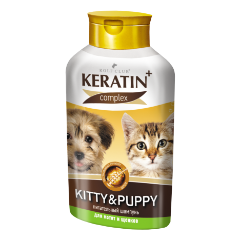 Шампунь Rolf Club Keratin+ "Kitty&Puppy" для котят и щенков, 400 мл