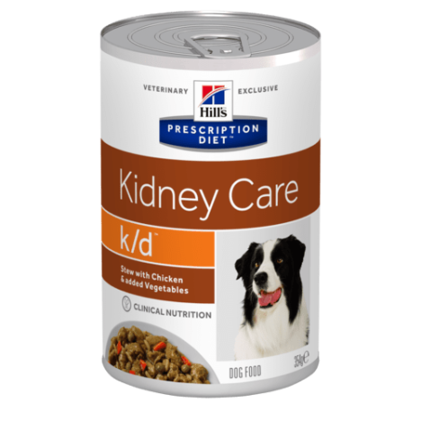 Консервы Hill's Prescription Diet k/d Kidney Care рагу с овощами для собак для профилактики заболеваний почек 354гр