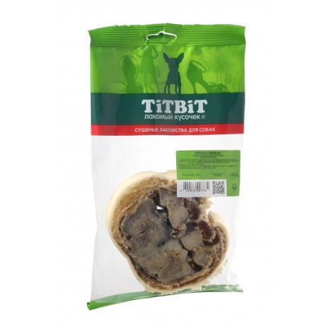Лакомство TitBit крутон говяжий для собак (мягкая упаковка)