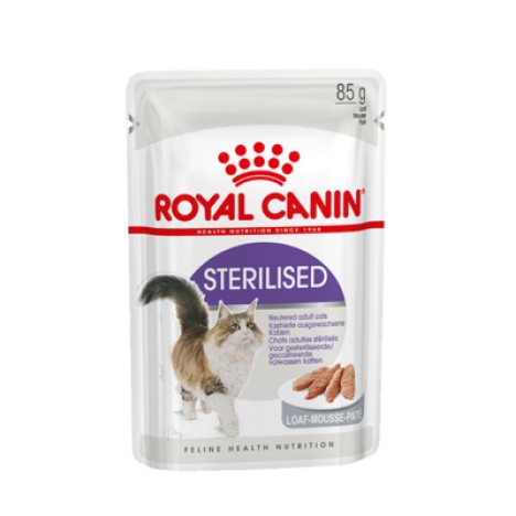 Влажный корм Royal Canin Sterilised для стерилизованных кошек, паштет 85гр