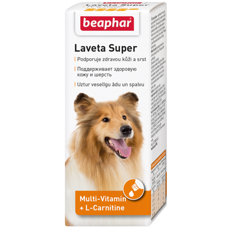 Кормовая добавка Beaphar Laveta Super для собак 50мл