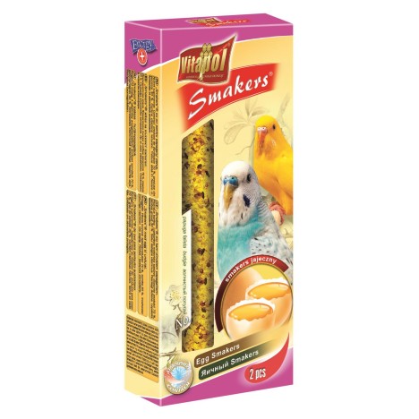 Лакомство Vitapol Smakers с яйцом для волнистых попугаев 2 шт.