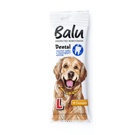 Лакомство BALU Dental для собак крупных пород, размер L