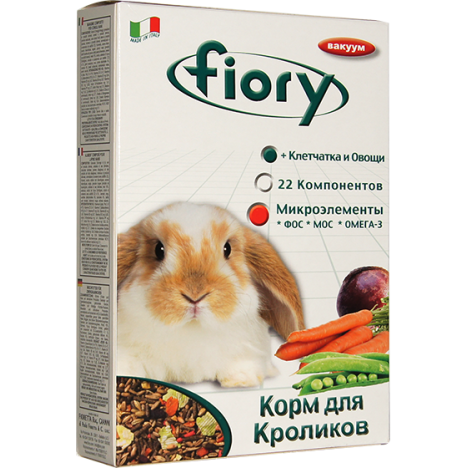 Корм FIORY Superpremium Karaote для кроликов 850гр