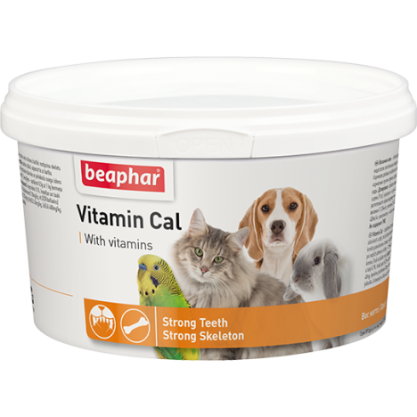 Витамины Beaphar «Vitamin Cal» Витаминая смесь для иммунитета для кошек и собак (250г)