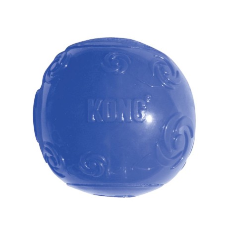 Игрушка KONG Squeezz Ball Сквиз Мячик резиновый с пищалкой для собак