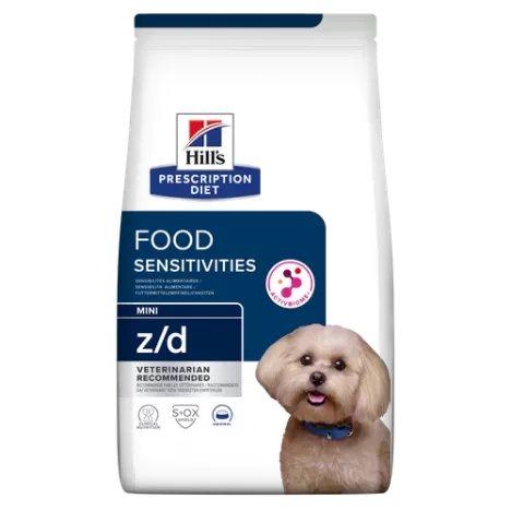 Сухой корм Hill's Prescription Diet z/d Mini для собак мелких пород при пищевой аллергии 1.5кг