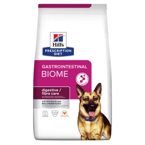 Сухой корм Hill's Prescription Diet Gastrointestinal Biome с курицей для собак при расстройствах пищеварения и для заботы о микробиоме кишечника