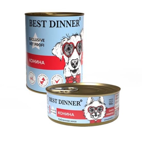 Консервы Best Dinner Exclusive Vet Profi Gastro Intestinal Конина для собак 