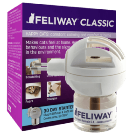 Модулятор поведения CEVA Feliway Classic для кошек, диффузор + сменный флакон 48мл