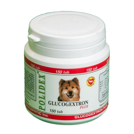 Кормовая добавка POLIDEX Glucogextron plus Полидэкс Глюкогекстрон плюс для собак