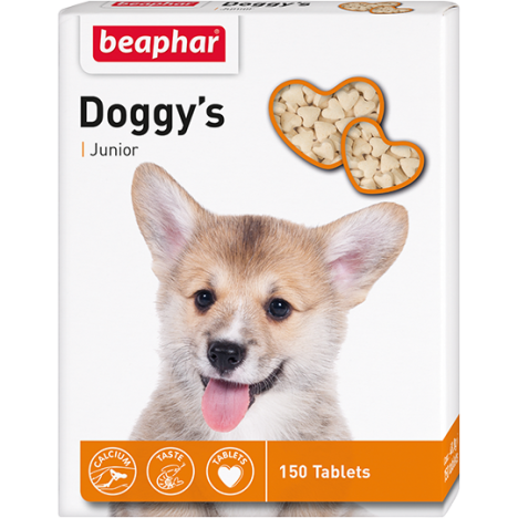 Кормовая добавка Beaphar Doggy's Junior для щенков 150таб.