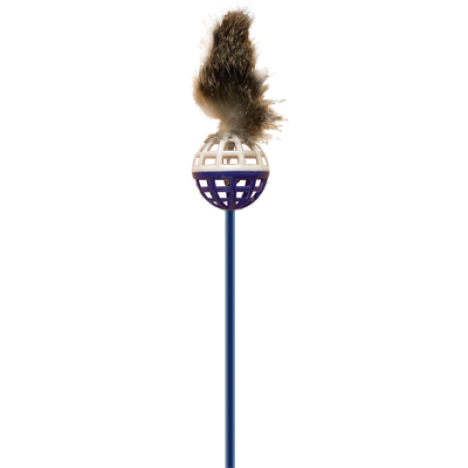 Игрушка Зооник Дразнилка шарик с мехом 37 см АРТ.164158