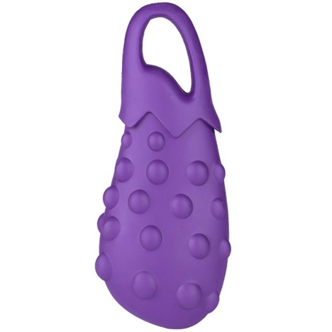 Игрушка Mr.Kranch "Баклажан" фиолетовая с ароматом сливок для собак 17 см
