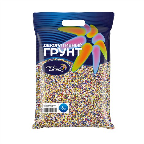 Грунт ArtUniq ColorMix Confetti 1-2ММ 9КГ-6Л 