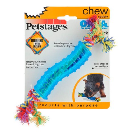 Petstages игрушка для собак Mini "ОРКА палочка" 18 см маленькая