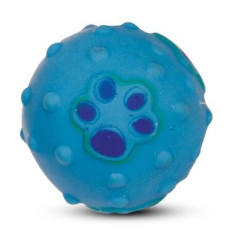 Игрушка Triol "Мяч с лапкой" из винила для собак, d60мм