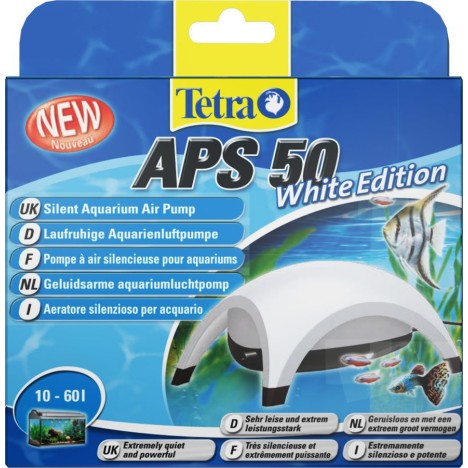 Tetra AРS 50 компрессор для аквариумов 10-60 л белый