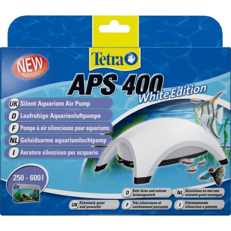 Tetra AРS 400 компрессор для аквариумов 250-600 л белый