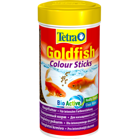 Корм Tetra Goldfish Colour Sticks в палочках для улучшения окраса золотых рыбок