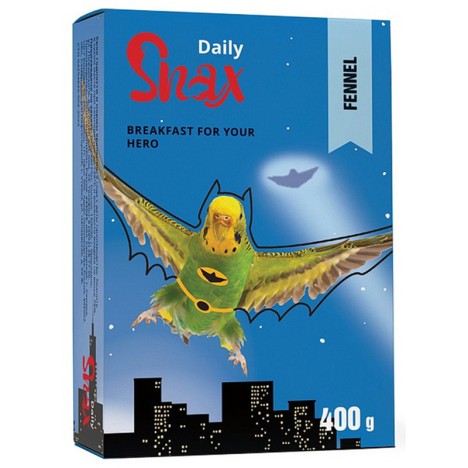 Корм Snax Daily для волнистых попугаев 400 гр.