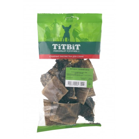 Лакомство TitBit желудок говяжий мини (мягкая упаковка)