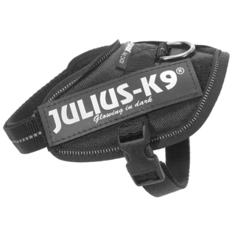 Шлейка JULIUS-K9 для собак IDC®-Powerharness Baby, черный