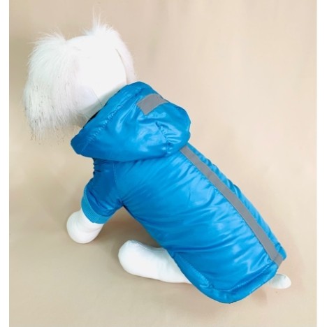 Куртка Pet Fashion ФИТНЕС голубой