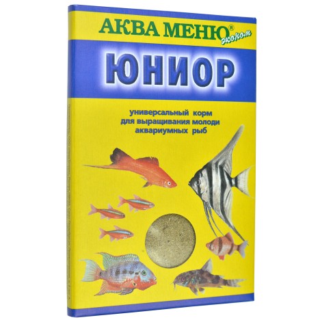 Корм Аква меню "ЮНИОР" ежедневный корм для молодняка аквариумных рыб