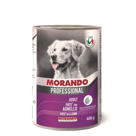 Консервы Morando Professional паштет с бараниной для собак 400г