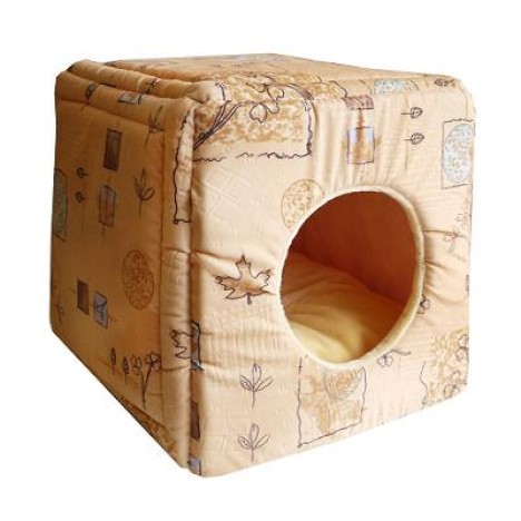 Дом ZooExpress Кубик-трансформер, мебельная ткань