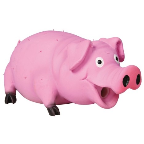 Игрушка Trixie "Свинья со щетиной", 21 см, латекс АРТ.35499