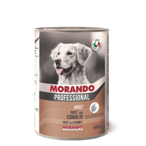 Консервы Morando Professional паштет с кроликом для собак 400г