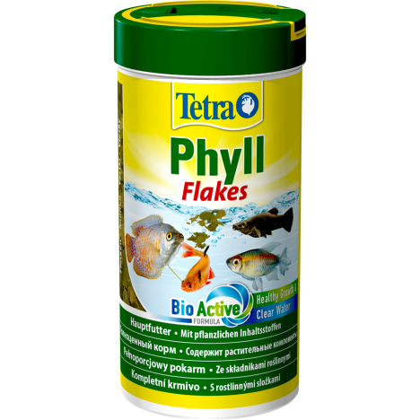 Корм Tetra Phyll для всех видов рыб растительные хлопья
