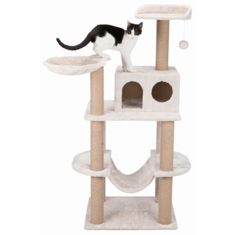 Игровой комплекс Trixie Federico для кошки, светло-серый 142см