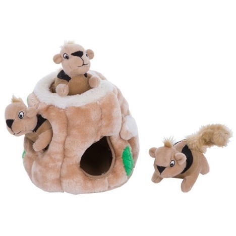 Интерактивная игрушка Petstages OH Hide-A-Squirrel "спрячь белку" для собак 15см