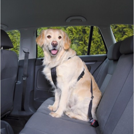 Автомобильный ремень безопасности Trixie со шлейкой для собак 70-90см
