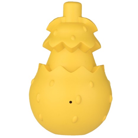 Игрушка Mr.Kranch желтая с ароматом сливок для собак 8*13 см