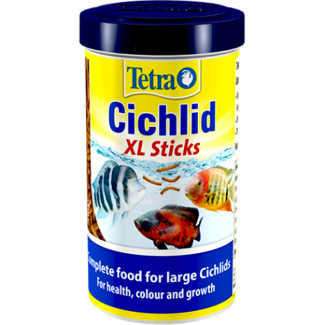 Корм Tetra Cichlid XL Sticks для всех видов цихлид, палочки