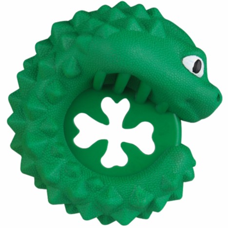 Игрушка Mr.Kranch "Дракончик" зеленая с ароматом курицы для собак