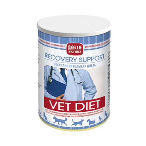 Консервы Solid Natura VET DIET Recovery Восстановительная диета для кошек и собак