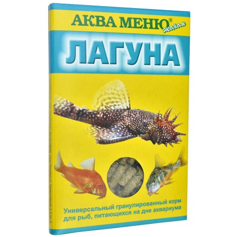 Корм Аква меню "Лагуна" ежедневный для донных рыб 35гр (упаковка 5шт)
