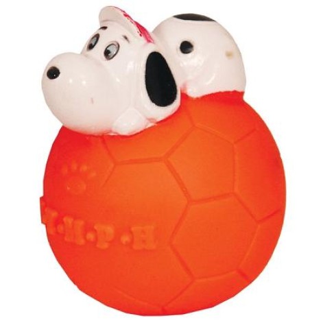 Игрушка Triol "Мяч с собакой" из винила для собак, 70мм
